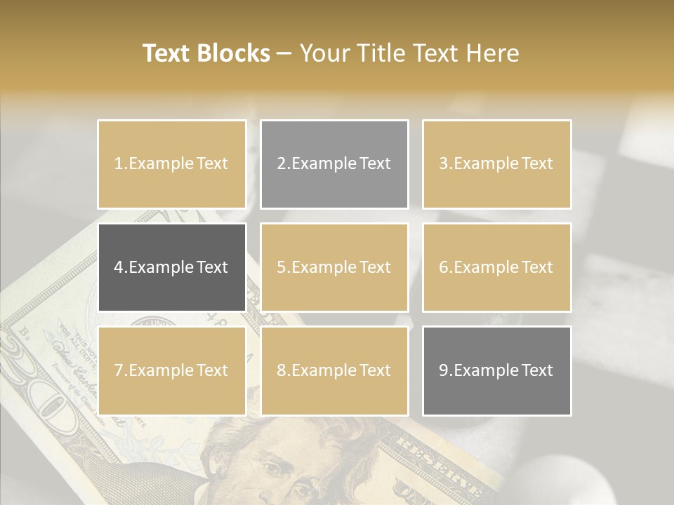 Money American Brilliant PowerPoint Template