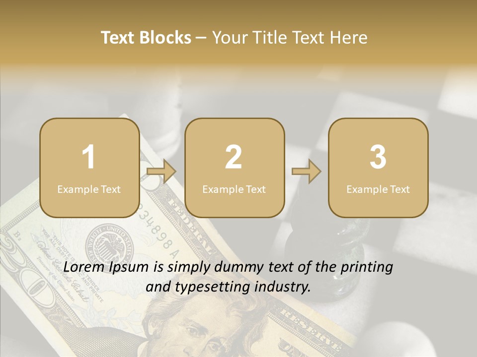 Money American Brilliant PowerPoint Template