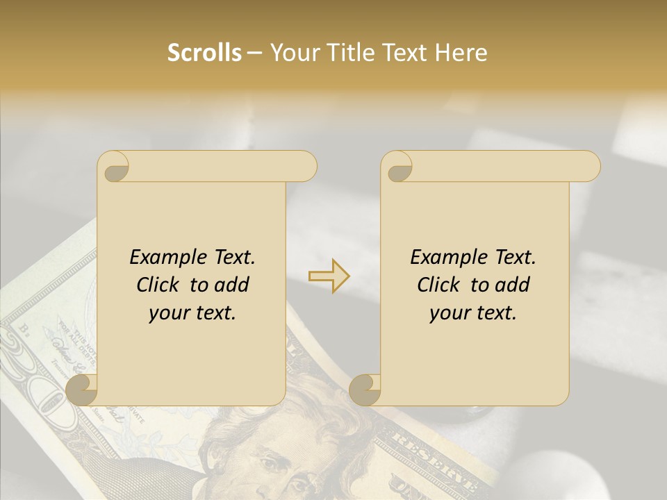 Money American Brilliant PowerPoint Template