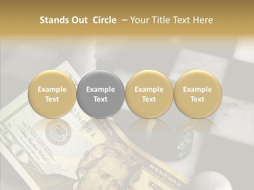 Money American Brilliant PowerPoint Template