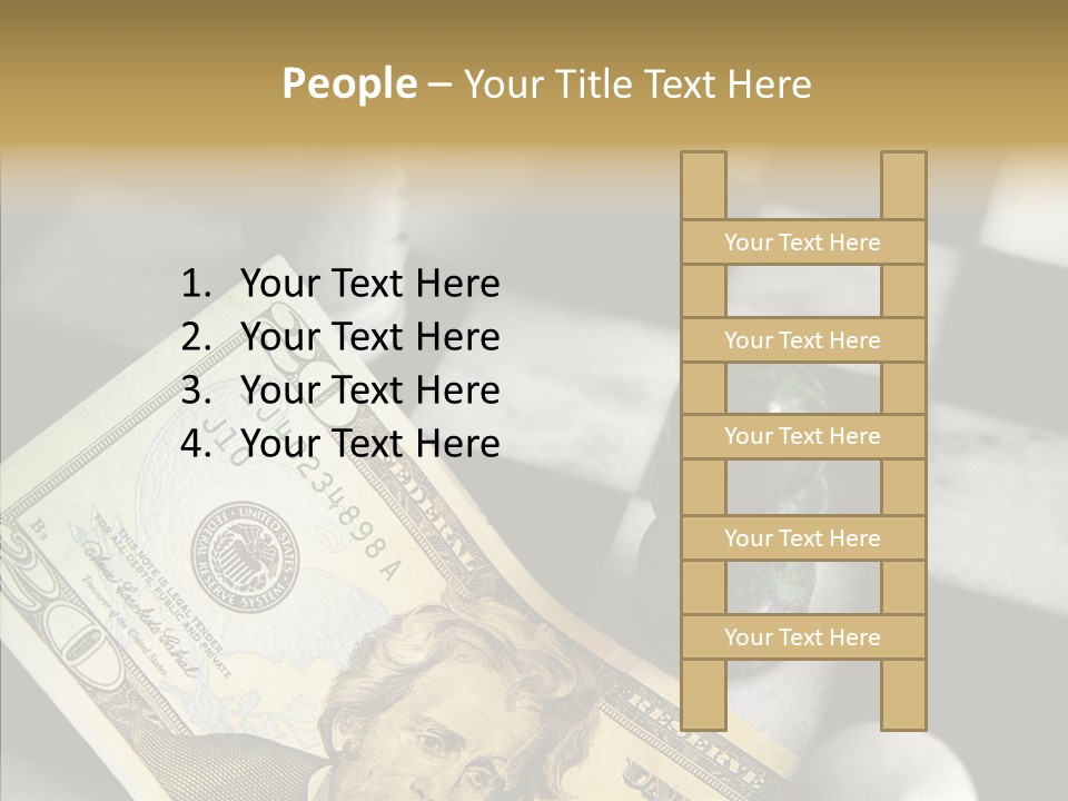 Money American Brilliant PowerPoint Template