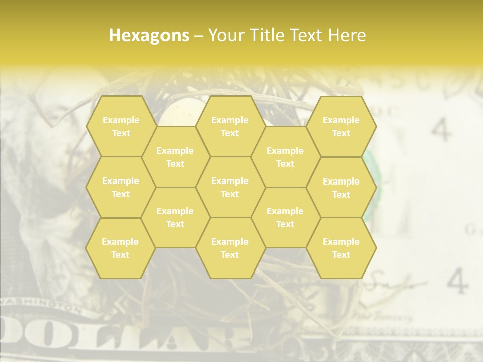 Earn Investment Dollar PowerPoint Template