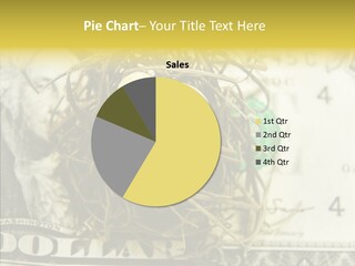 Earn Investment Dollar PowerPoint Template