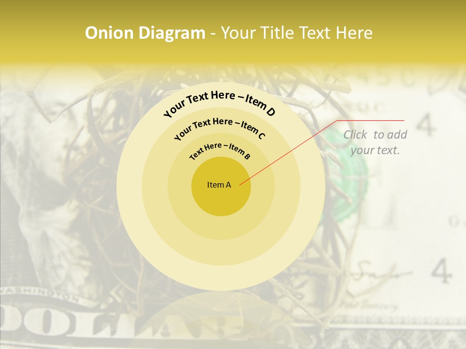 Earn Investment Dollar PowerPoint Template