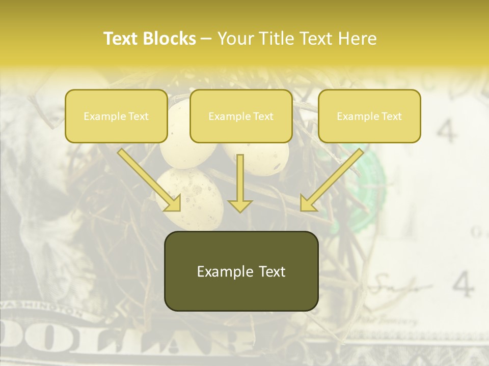 Earn Investment Dollar PowerPoint Template