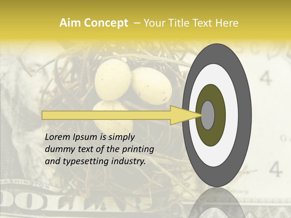 Earn Investment Dollar PowerPoint Template