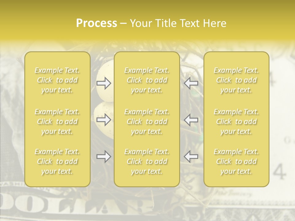 Earn Investment Dollar PowerPoint Template