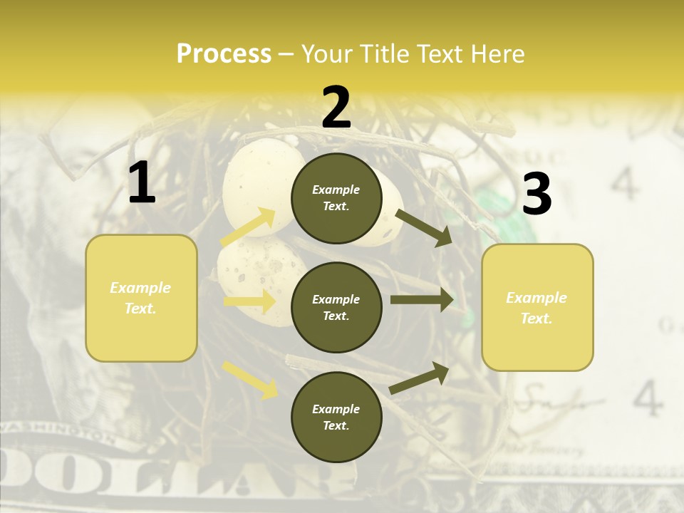 Earn Investment Dollar PowerPoint Template