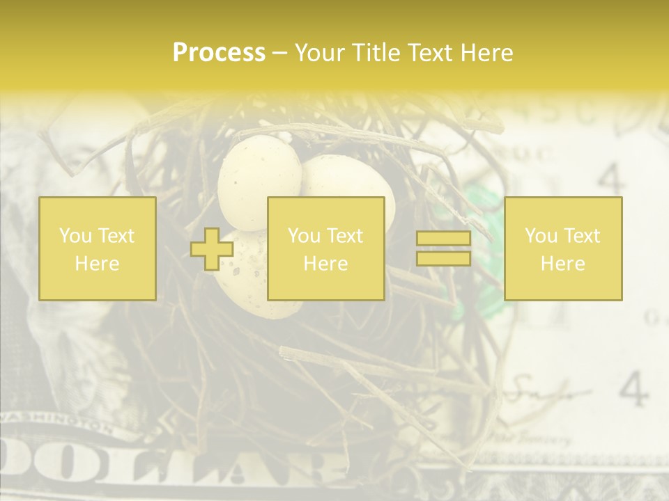 Earn Investment Dollar PowerPoint Template