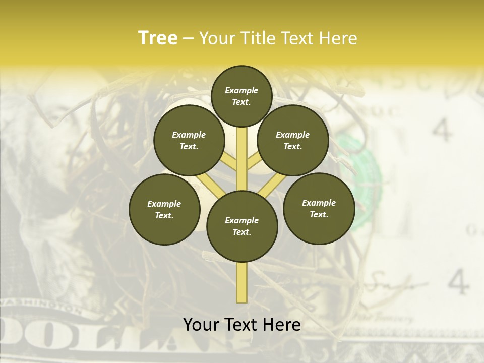 Earn Investment Dollar PowerPoint Template