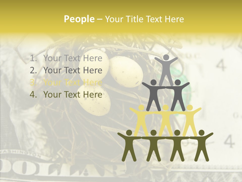 Earn Investment Dollar PowerPoint Template