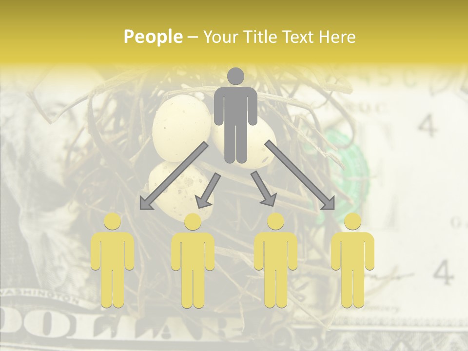 Earn Investment Dollar PowerPoint Template