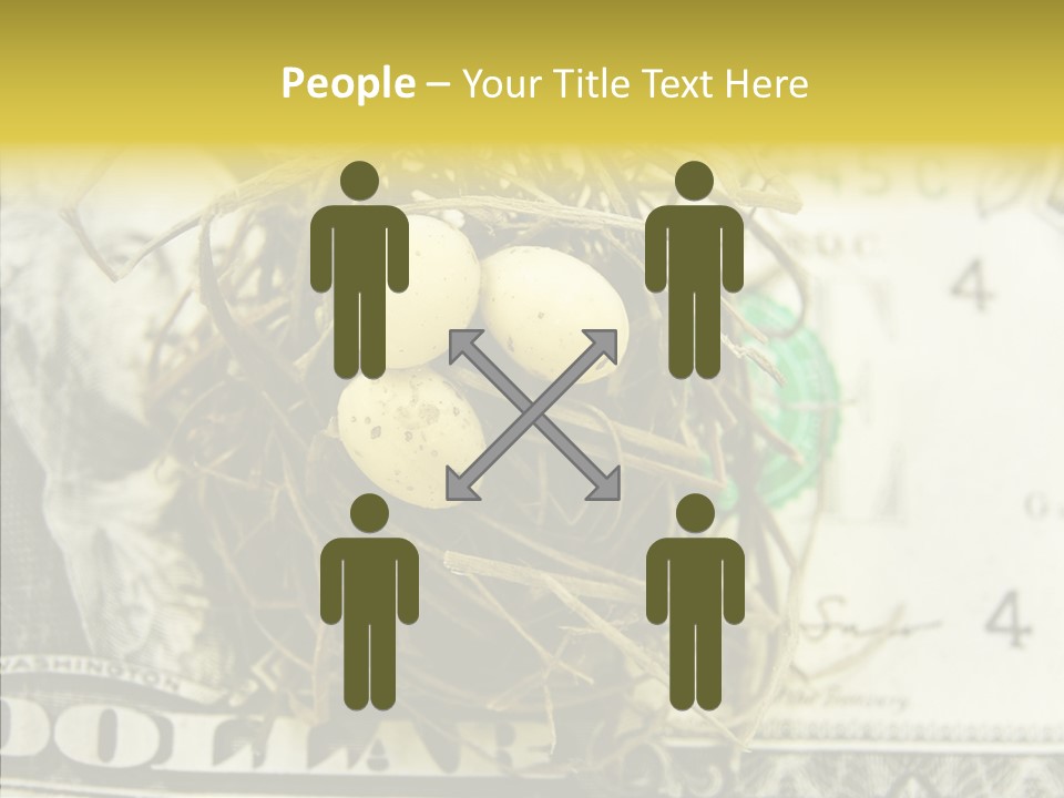 Earn Investment Dollar PowerPoint Template