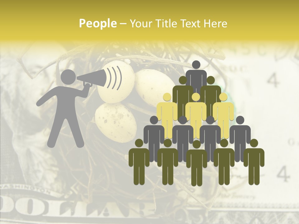 Earn Investment Dollar PowerPoint Template