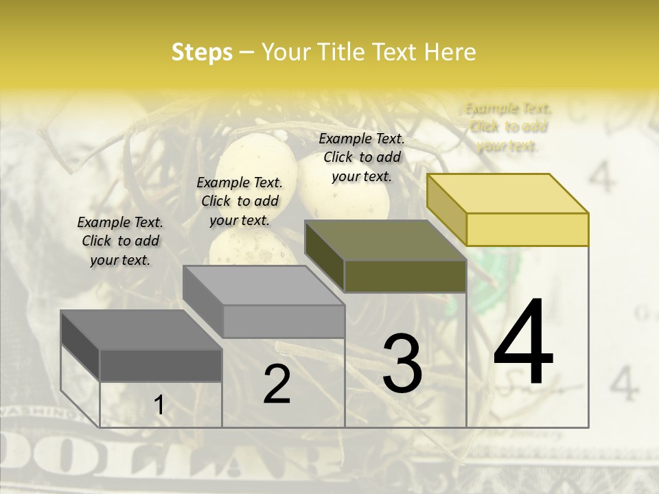 Earn Investment Dollar PowerPoint Template