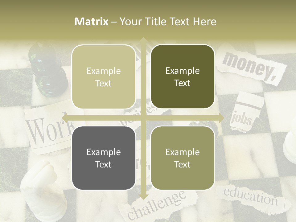 Torn Strategy Risky PowerPoint Template