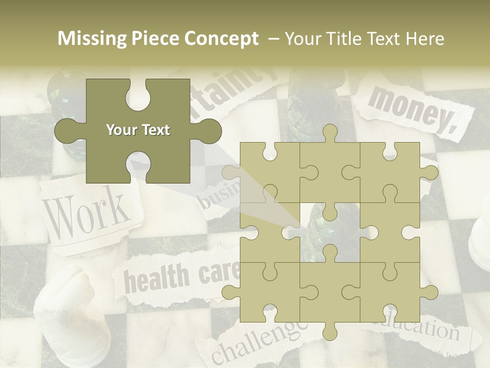 Torn Strategy Risky PowerPoint Template