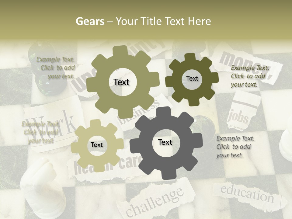 Torn Strategy Risky PowerPoint Template