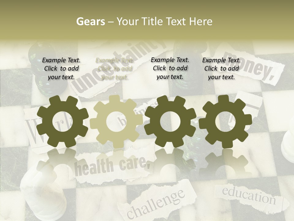 Torn Strategy Risky PowerPoint Template