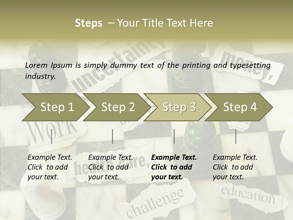 Torn Strategy Risky PowerPoint Template