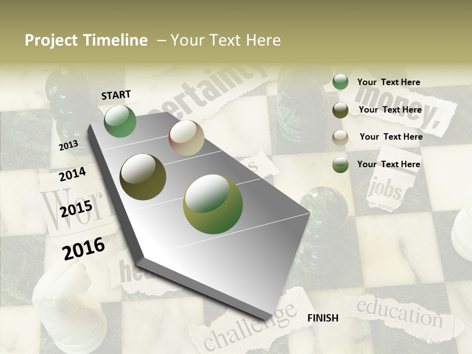 Torn Strategy Risky PowerPoint Template