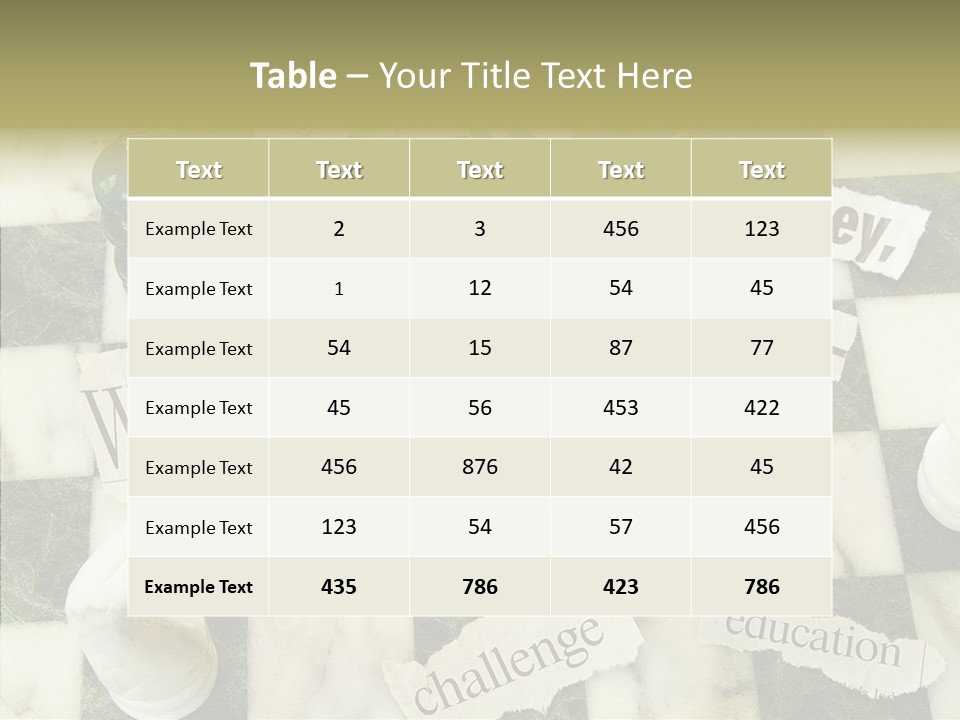 Torn Strategy Risky PowerPoint Template