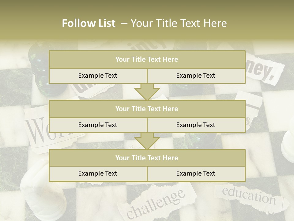 Torn Strategy Risky PowerPoint Template