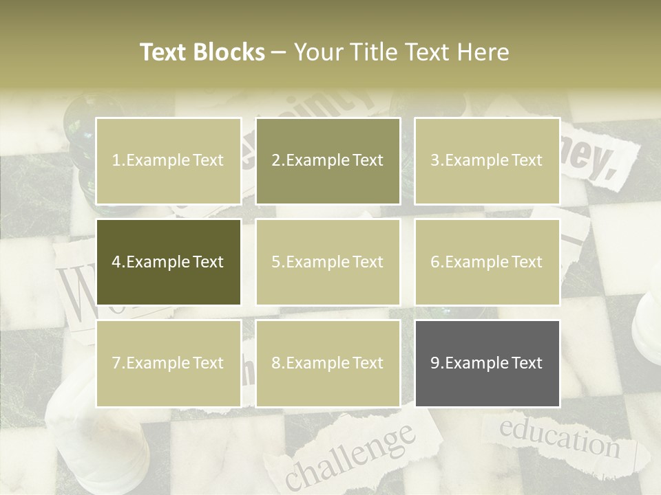 Torn Strategy Risky PowerPoint Template