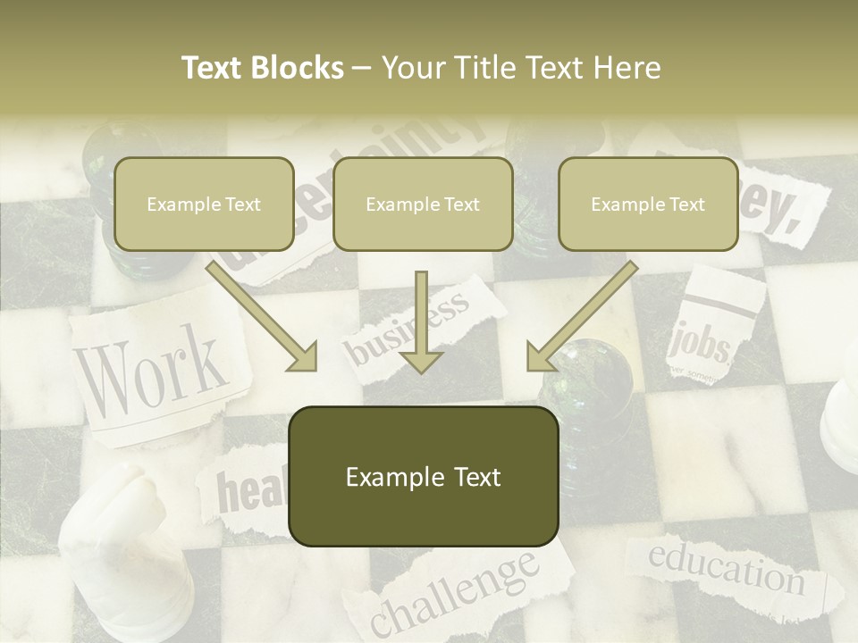 Torn Strategy Risky PowerPoint Template