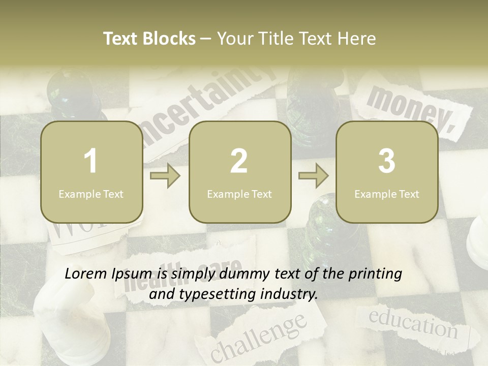Torn Strategy Risky PowerPoint Template