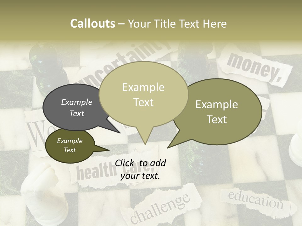 Torn Strategy Risky PowerPoint Template