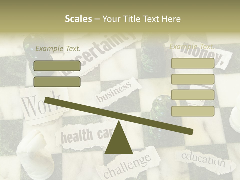 Torn Strategy Risky PowerPoint Template
