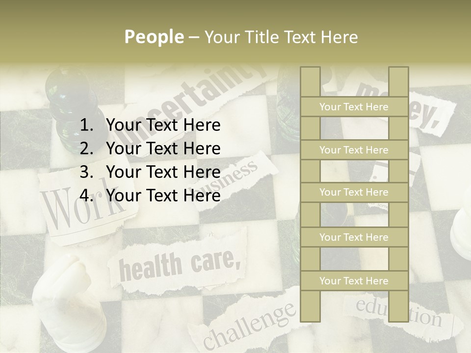 Torn Strategy Risky PowerPoint Template