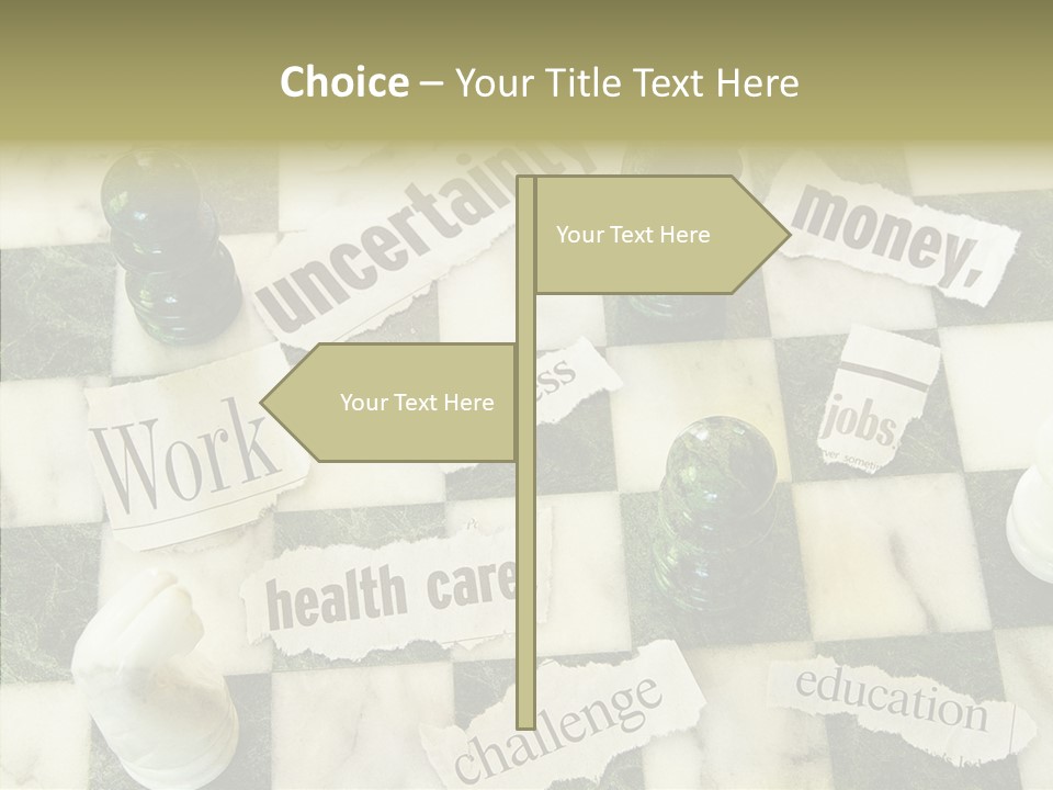 Torn Strategy Risky PowerPoint Template