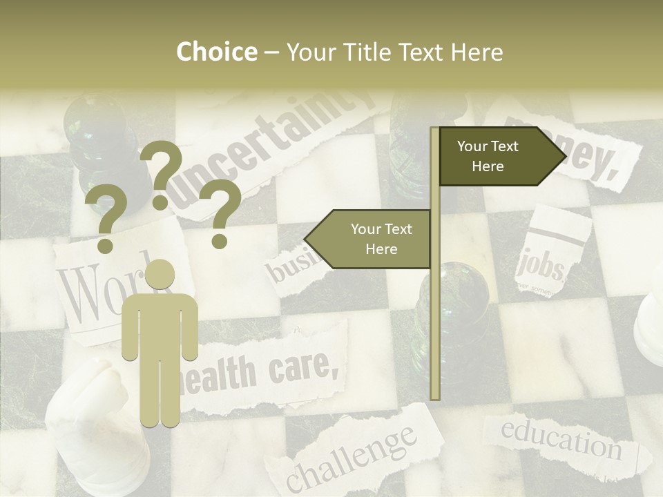 Torn Strategy Risky PowerPoint Template