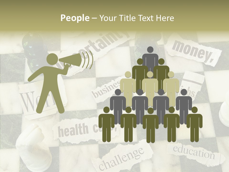 Torn Strategy Risky PowerPoint Template