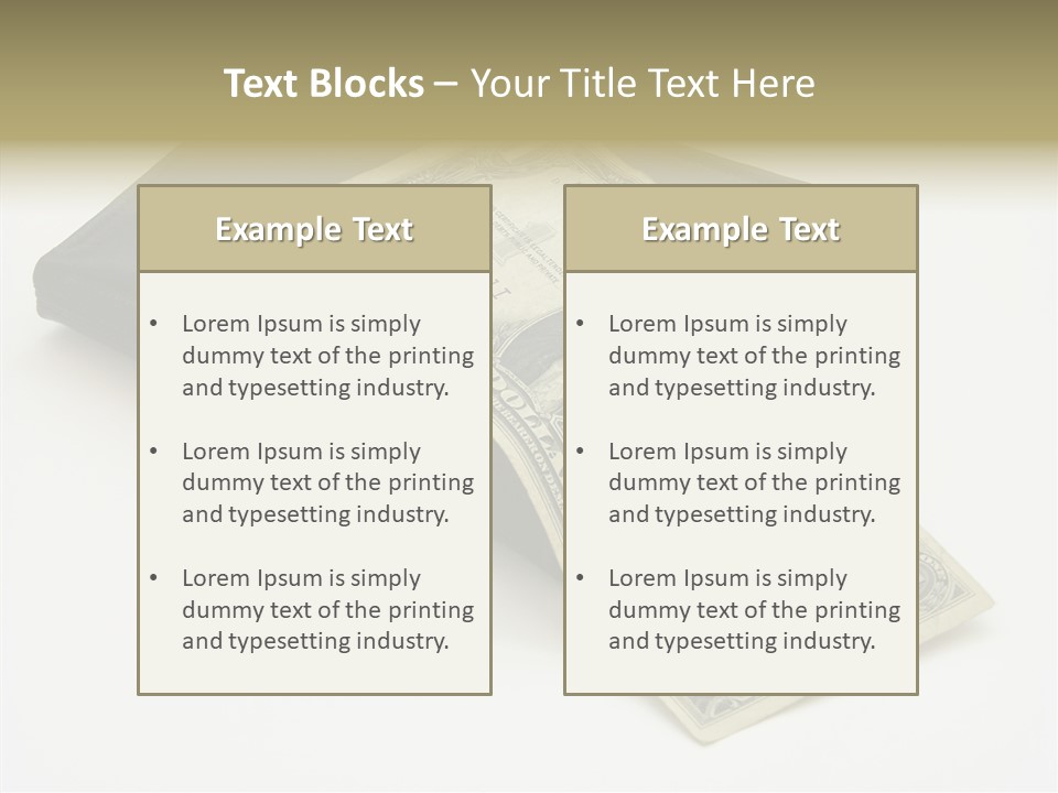 Investments Buy Deal PowerPoint Template