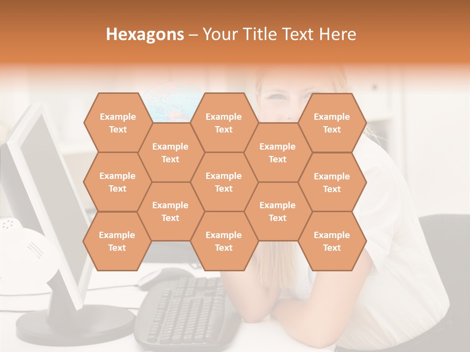 Person International Female PowerPoint Template