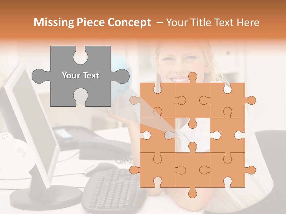 Person International Female PowerPoint Template