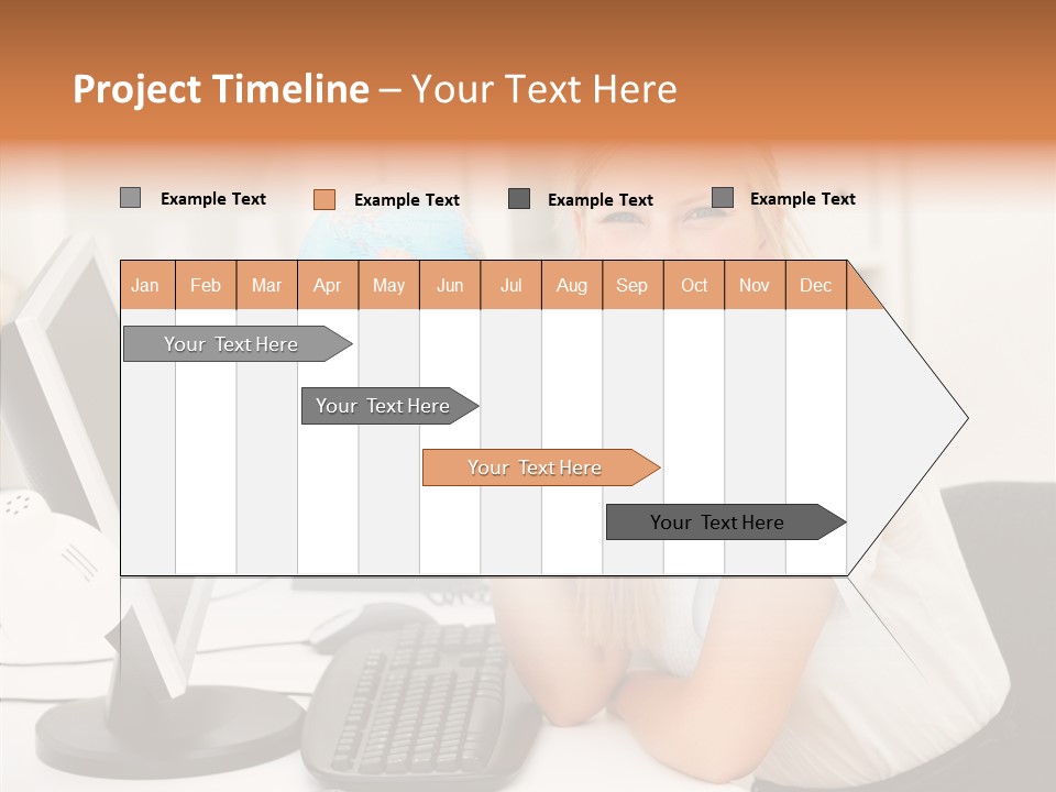 Person International Female PowerPoint Template
