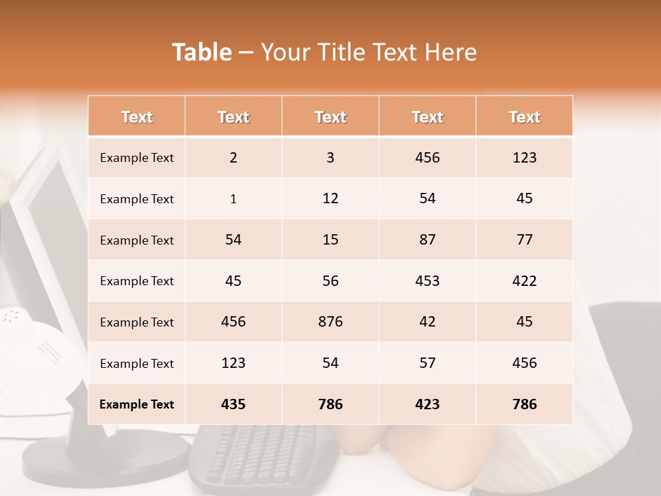 Person International Female PowerPoint Template