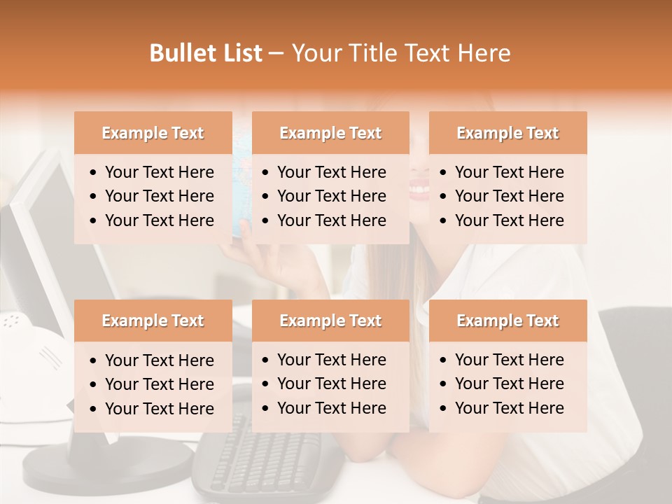 Person International Female PowerPoint Template