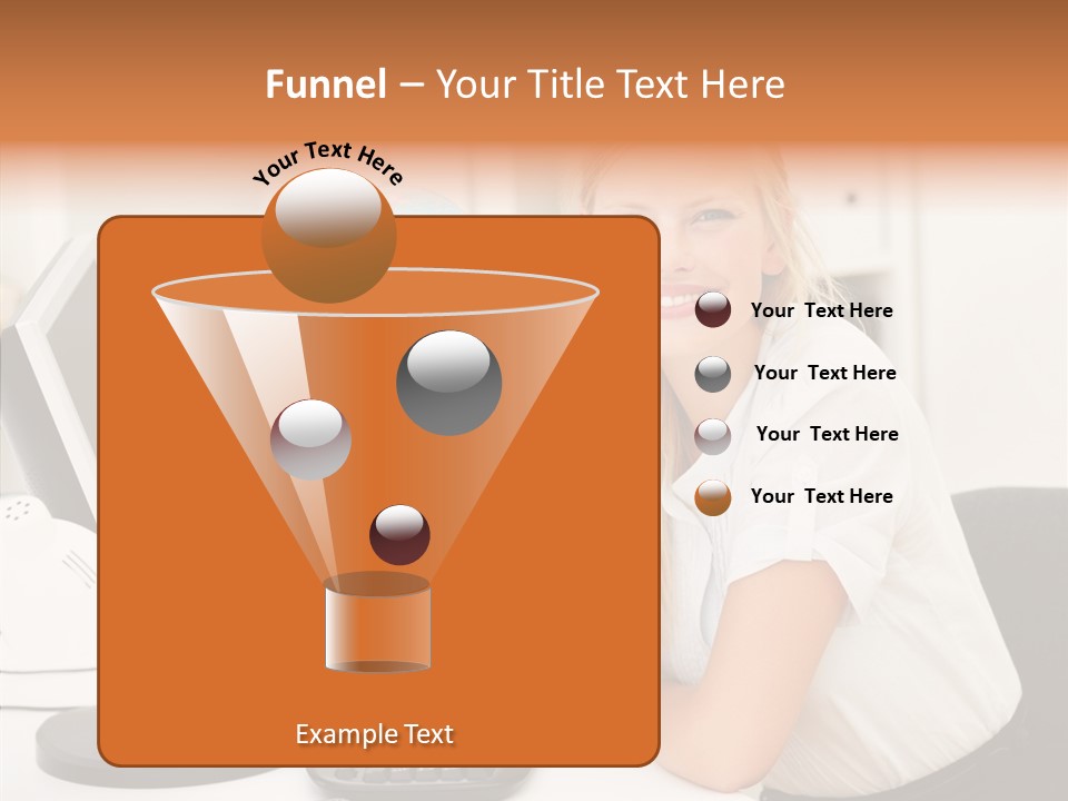 Person International Female PowerPoint Template