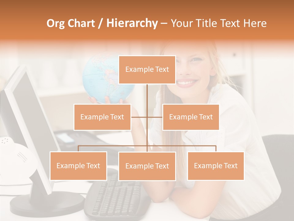 Person International Female PowerPoint Template