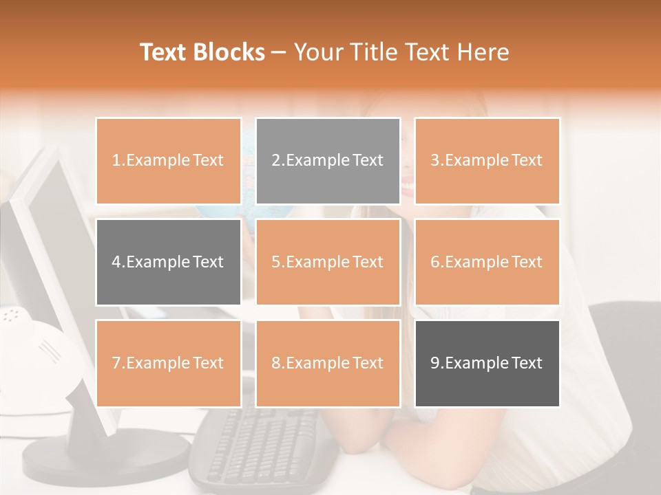 Person International Female PowerPoint Template