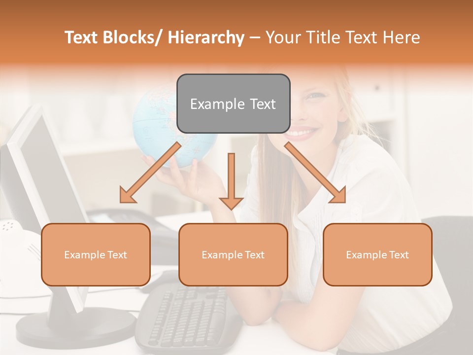 Person International Female PowerPoint Template