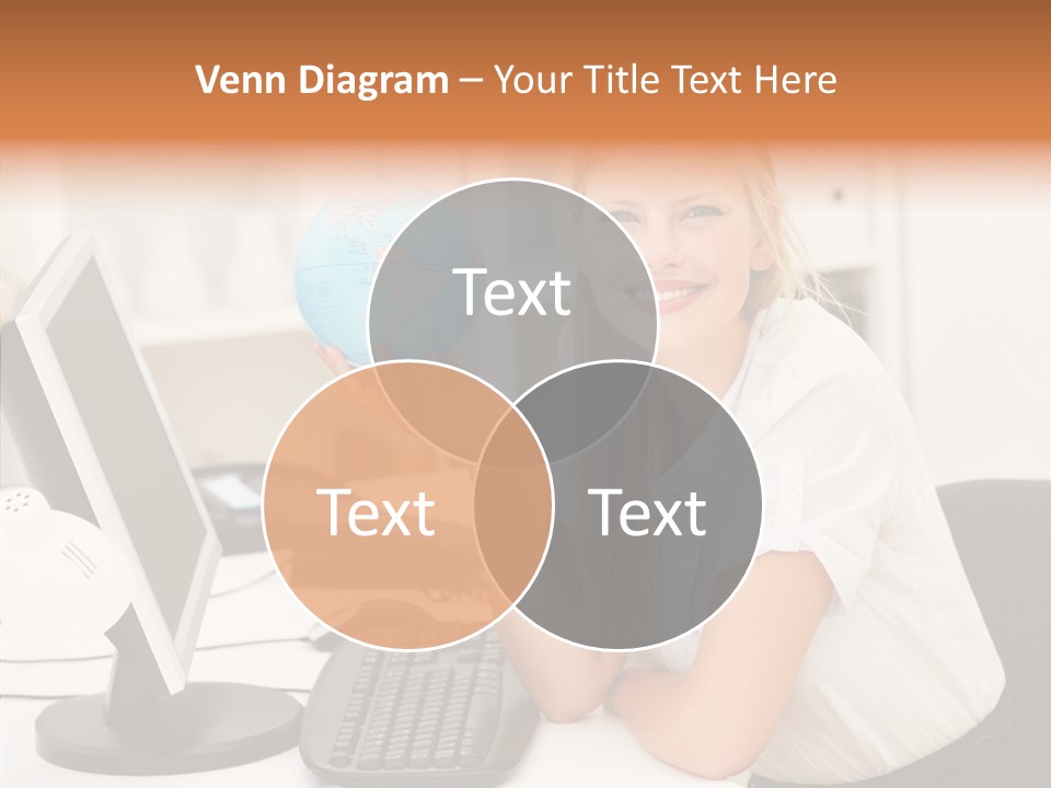 Person International Female PowerPoint Template