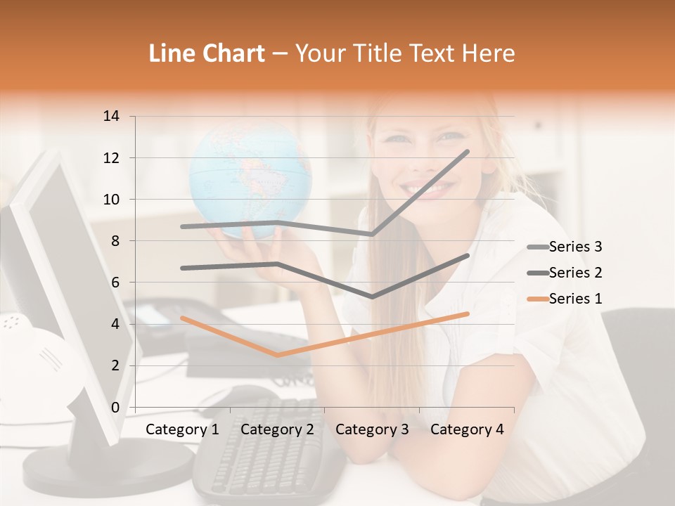 Person International Female PowerPoint Template