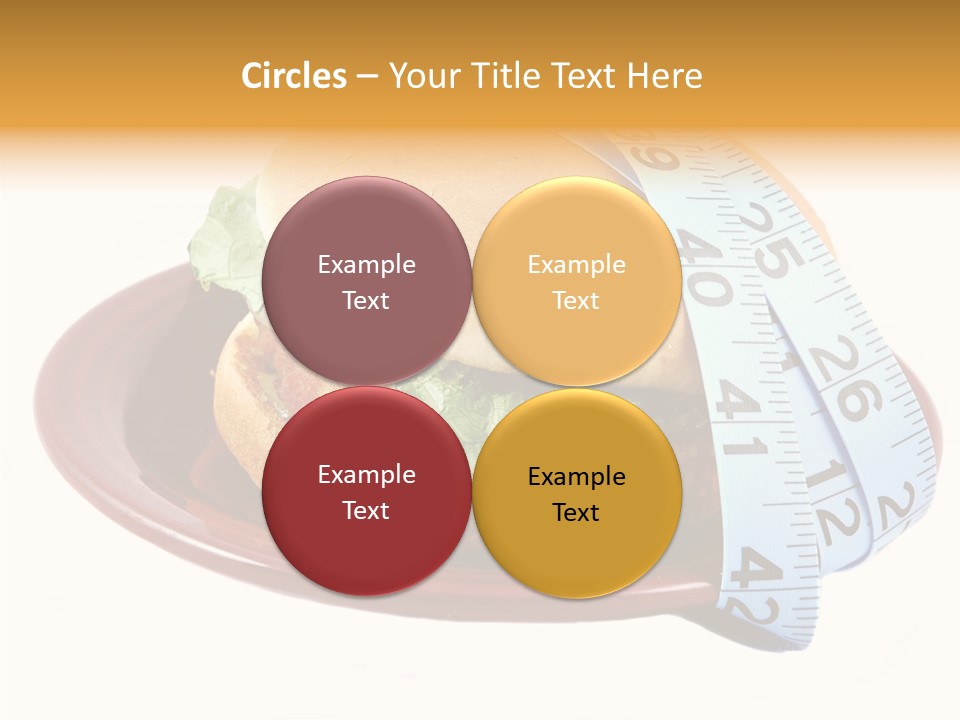 Tape White Chicken PowerPoint Template