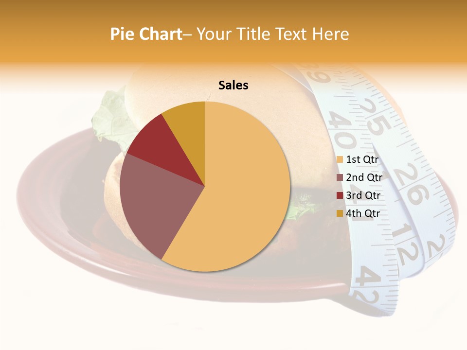 Tape White Chicken PowerPoint Template